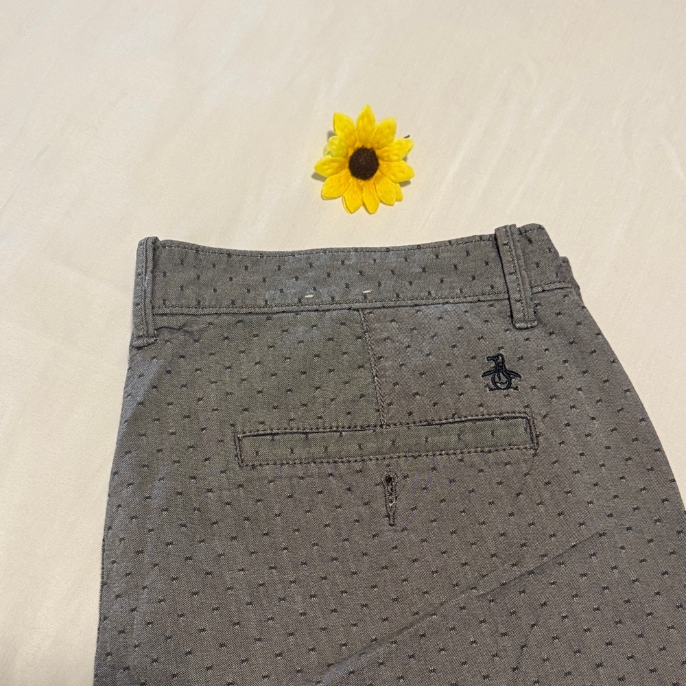 Classic Gray Men's Flat Front Shorts - Picture 10 of 12